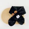 Girls Neck Scarf InsStyle Baby Cartoon Scarf Furry Plush Neck Warmer for Outdoor