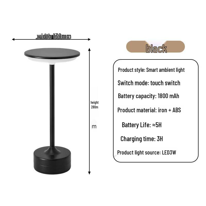 Nordic Atmosphere Creative Outdoor Camping Table and Night Light Lamp