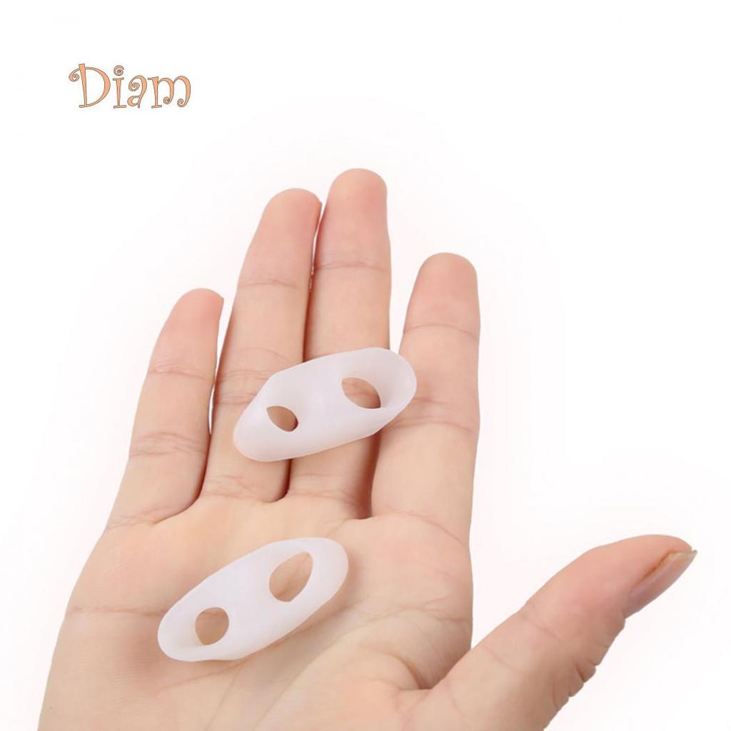 Plar Bear 1 paire de séparateurs d'orteils en gel de silicone pour hallux valgus et oignon