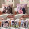 Love Memorial Movie M-My Happy Marriage-MT Pillow Case Comfort Sofa Bed Silky Elegant Invisible Zipper Decorative Cushion Cover