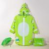 Children's Cute Cartoon Raincoat, Primary School Students' Summer Rain Poncho, Outdoor Waterproof Rain Gear for Small and Medium-Sized Children