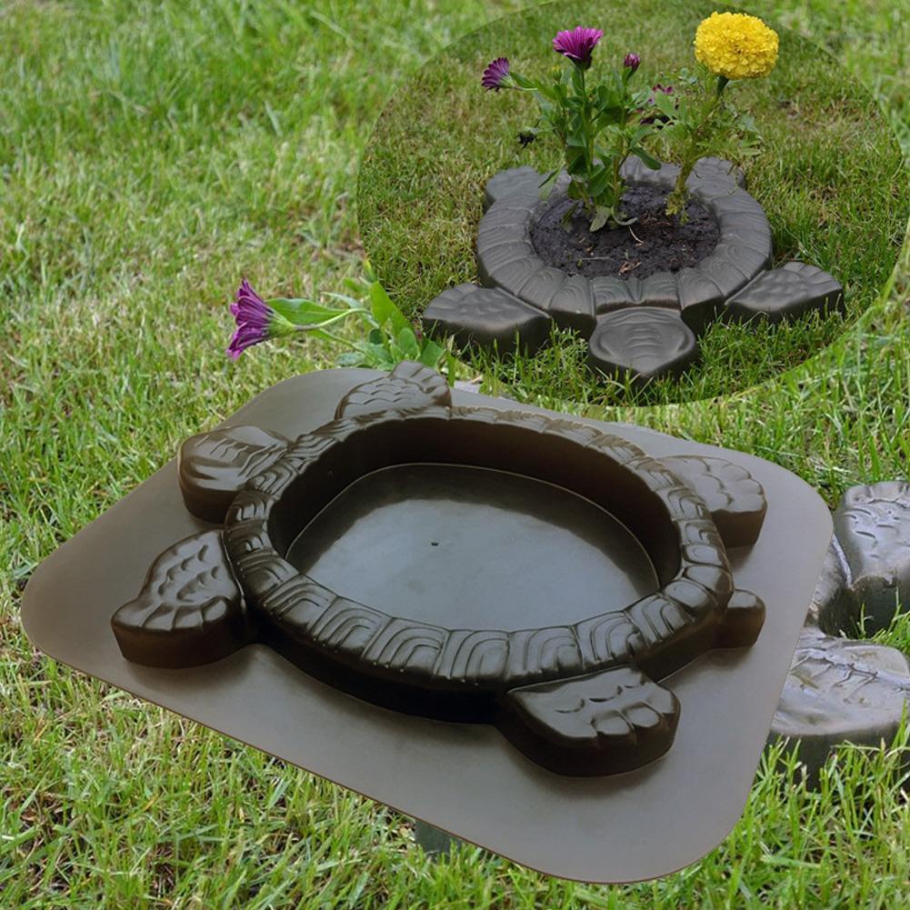 Tortoise Mold Concrete Cement Paving Mould Garden Path Landscape Decoration Ornament