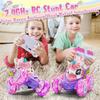 Kids' Unicorn Remote Control Stunt Car with Colorful Lights - Fun & Cute Drift Toy