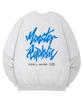 MONSTER REPUBLIC Authentic Logo Sky Blue Sweatshirt Melange Gray_8128