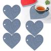 4Pcs Food Grade Silicone Trivet Thickened Anti-scald Table Protector Heat Resistant Pad  Table Decor
