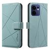 For Oppo Reno13 F 5G Case BINFEN COLOR BF35 Geometry Imprinted Leather Phone Cover RFID Blocking Wallet Stand