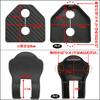 Negus Compatible Subaru Door Striker Cover Stopper Cover Carbon Black