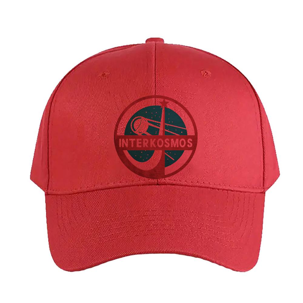 Vintage Interkosmos space program Sputnik Satellite Cap summer woman Man Adult Hat Printed Baseball Caps Trucker Cap Adjustable
