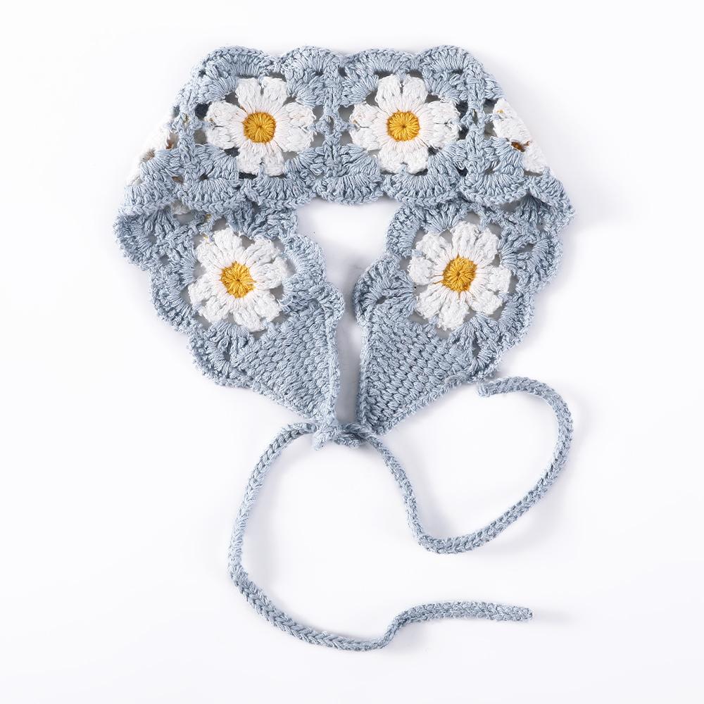 

Богемный Крючком Шарф Бандана Повязки для Волос для Женщин Вязание Винтажные Повязки на Голову Головная Повязка Девушка Мода Аксессуары для Волос