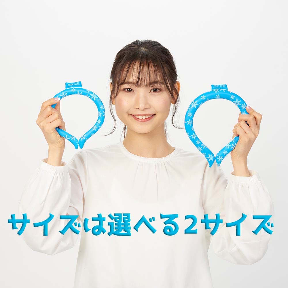 tone Neck Cool M Size Cooling Ring Cooling Ring Keeps You Cool VT-03 (Blue)