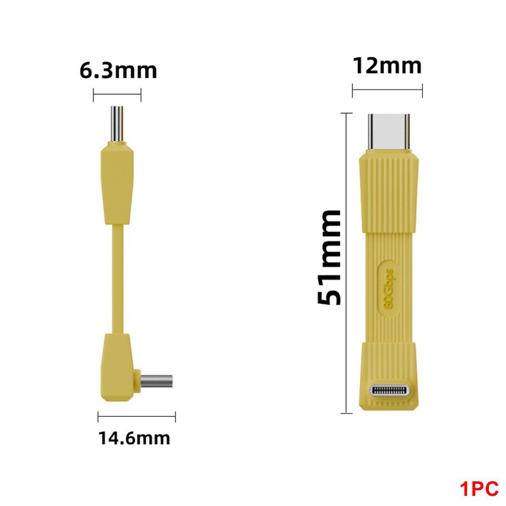 USB4 Flexible Charging Cord 8K 60HZ USB-C Data Line Type-C To Type-C Data Cable  Mobile Drive