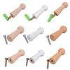 10 Stück Tragbare Robuste Holzschüttelstifte Klebehaken Praktisch für Handtücher Mäntel und Taschen im Badezimmer oder in der Küche