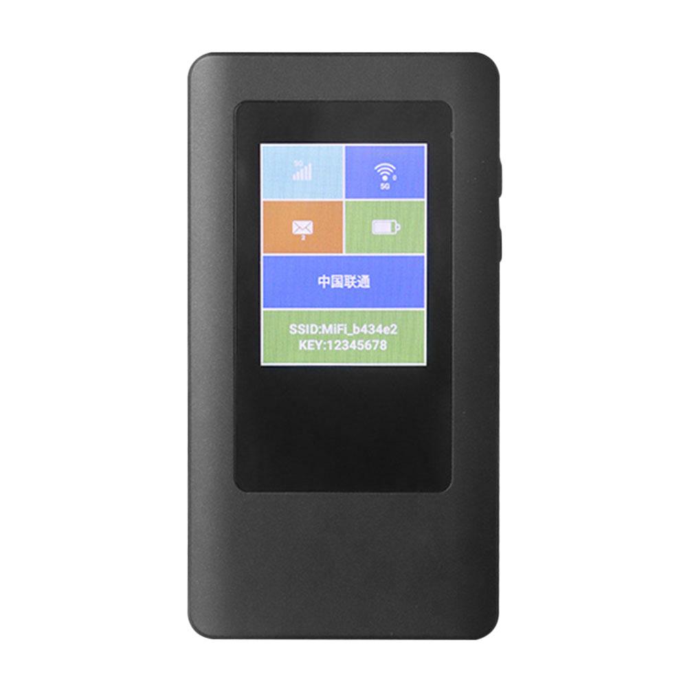 

5G WiFi6 Portable Router Dual Band 2.4G/5.8G Mobile WiFi Hotspot with Sim Card Slot 4000mAh 5G Wireless Router Wide Coverage