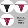 FINETOO 3PCS/Set Sexy G-string Panties Women Thongs  Lace Underwear Pantys Low-Waist Femme Underpants Mesh Transparent  Lingerie