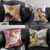 KKamisama HajimemashitaA Anime Cushion Cover Pillowcase Ultra Soft Skin Friendly Fabric Cloud Like Comfort Concealed Zipper