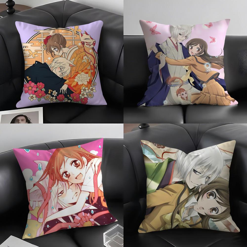 KKamisama HajimemashitaA Anime Cushion Cover Pillowcase Ultra Soft Skin Friendly Fabric Cloud Like Comfort Concealed Zipper
