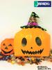Japax Garbage Bag Orange 45L Width 65cm x Height 80cm Thickness Colored Plastic Bag Halloween Orange Play Costume Party Plastic Bag 10 Pieces x 3