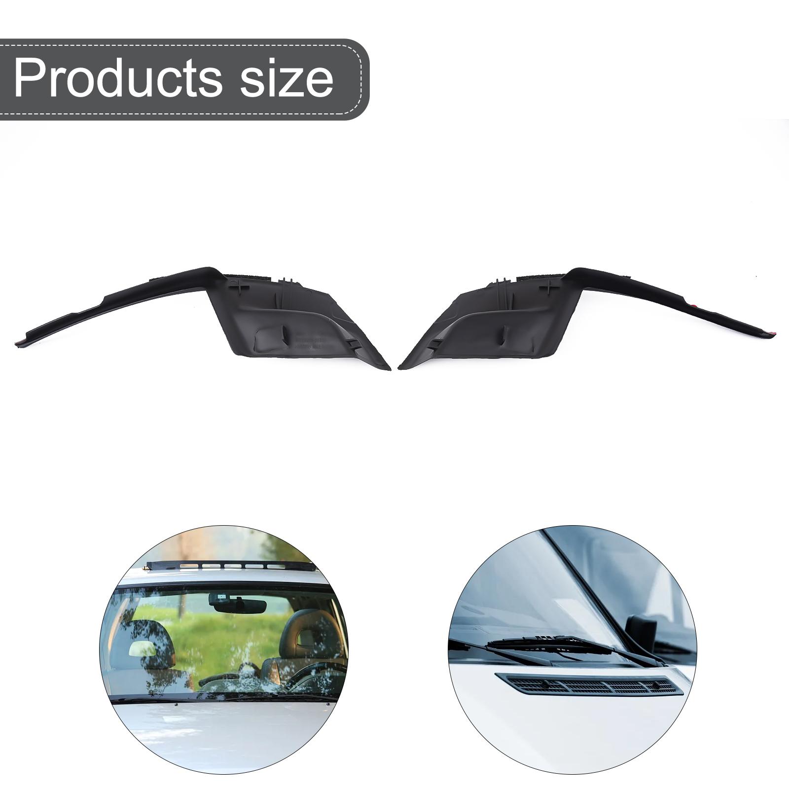 2pcs Front Windshield Deflector Car Front Windshield Wiper Cowl Cover 53866-08020 53867-08020 ForToyota ForSienna 2011-2020 China Mainland