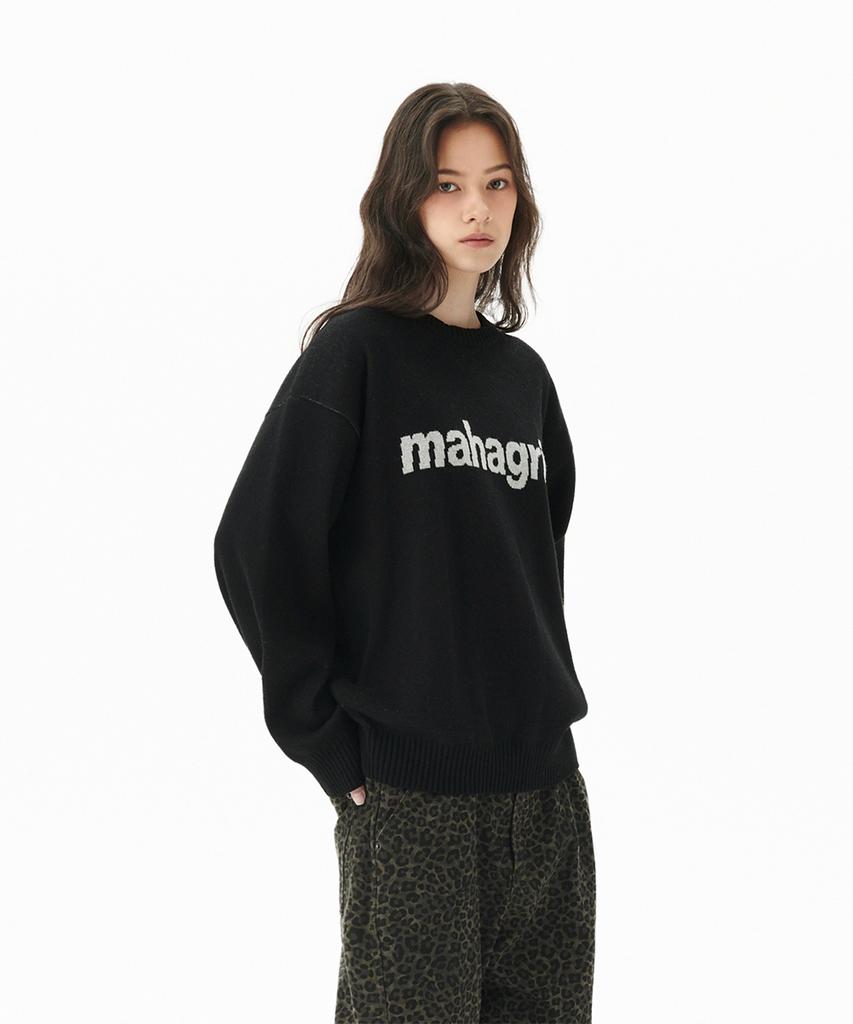 MAHAGRID Basic Logo Knit Sweater_3Colors(Mg2Efmk620A)