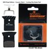 1set Metal Four Piston Black Disc Brake Pad  for Scooter Electric Vehicle