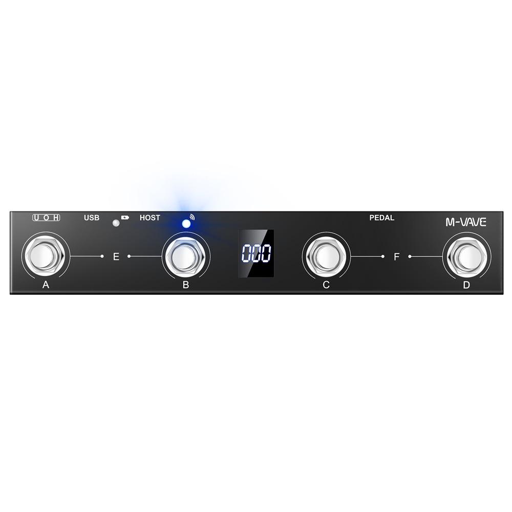 Tastiera Controller MIDI Wireless M-VAVE Chocolate PLUS con Pedale a 4 Pulsanti