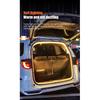 Car Trunk Lighting Strip Flow Welcome Ambient Mood Light Automatic On/Off Hidden Installation Modified Tailgate Decorative Lamp Neon Lights 4