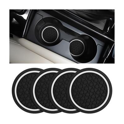 Mandark 4 Pieces Car Cup Holder Coaster, 2.75 Inch Non-Slip