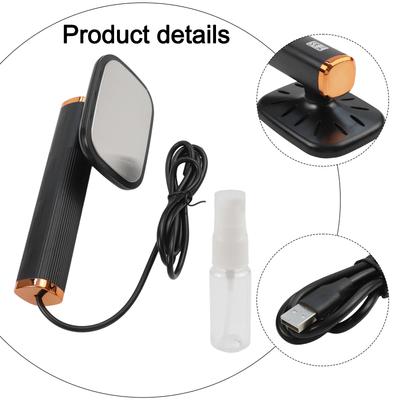 Portable Travel Steam Iron Mini Handheld Garment Steamer with 180 Degree Rotatable Head for Clothes Wrinkle Removal