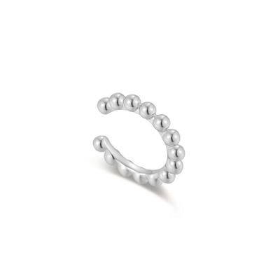 Silver Beads 925 Silver Ear Cuff E066-01H