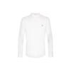 Polo Embroidered Colorful Logo Slim Fit Cotton Long Sleeve Shirt Men Shirts White 710549084006BSRWHITE