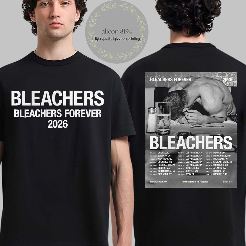 Bleachers North America 2026 Tour TShirt Unisex T-Shirt XXL