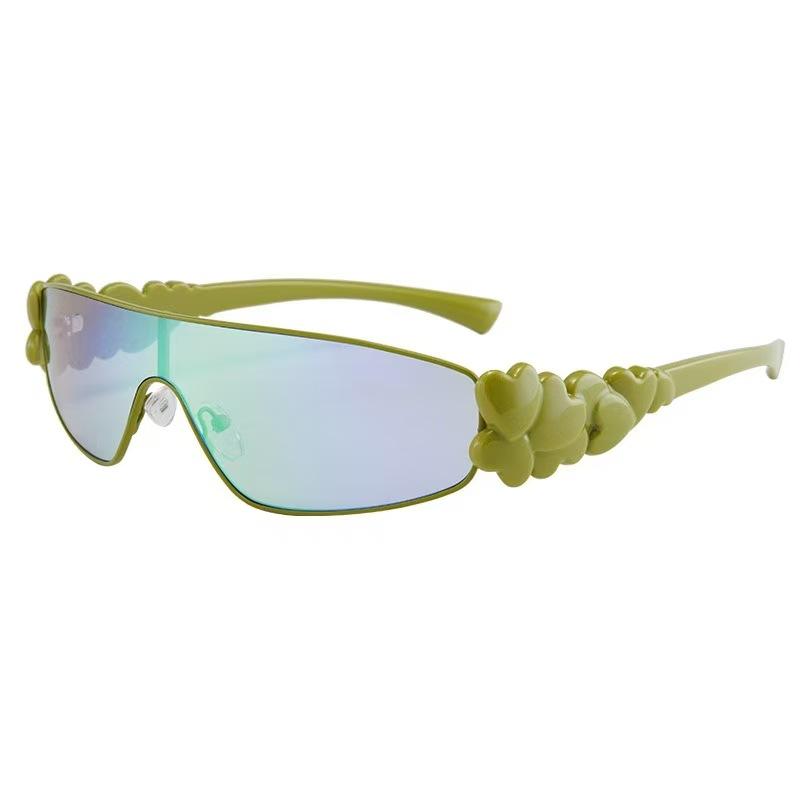 

European American Style Sun Glasses for Women Punk Y2K Stylish Sunglasses Men Stage Performance Female Sunglass