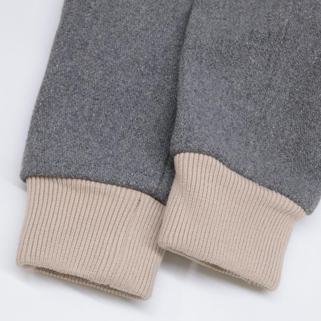 BELAFONTE PAGTIME RIFFS ON THE CLASSIC AMERICAN VARSITY JACKET Jacket L grayUsed