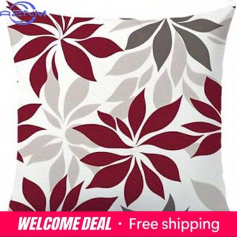 Home Decor Home Sweet Home & Geometric Floral Pillows Pattern Cushion Cover Suitable For Sofa Bedroom Car Pillow Cover