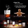 Cocktail-Räucherset für Bourbon Whiskey Geschenke für Männer Getränke-Räuchergerät Infuser Old Fashioned Räucherset mit Holzchips für Barwerkzeug