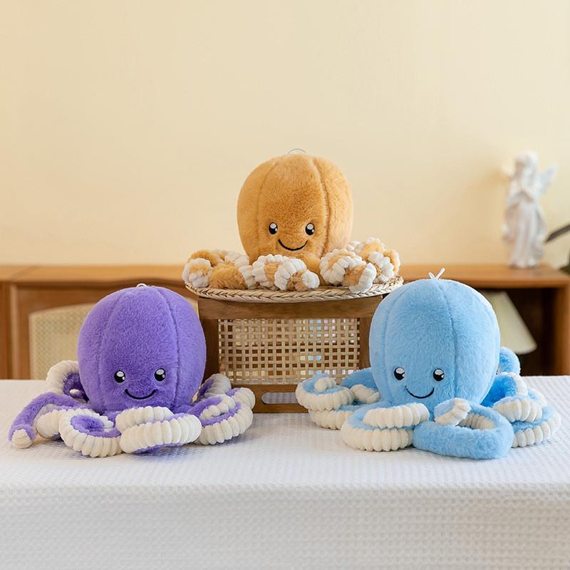Cartoon Octopus Plush Toy Stuffed Animal Doll Bedroom Decoration Gifts Kids