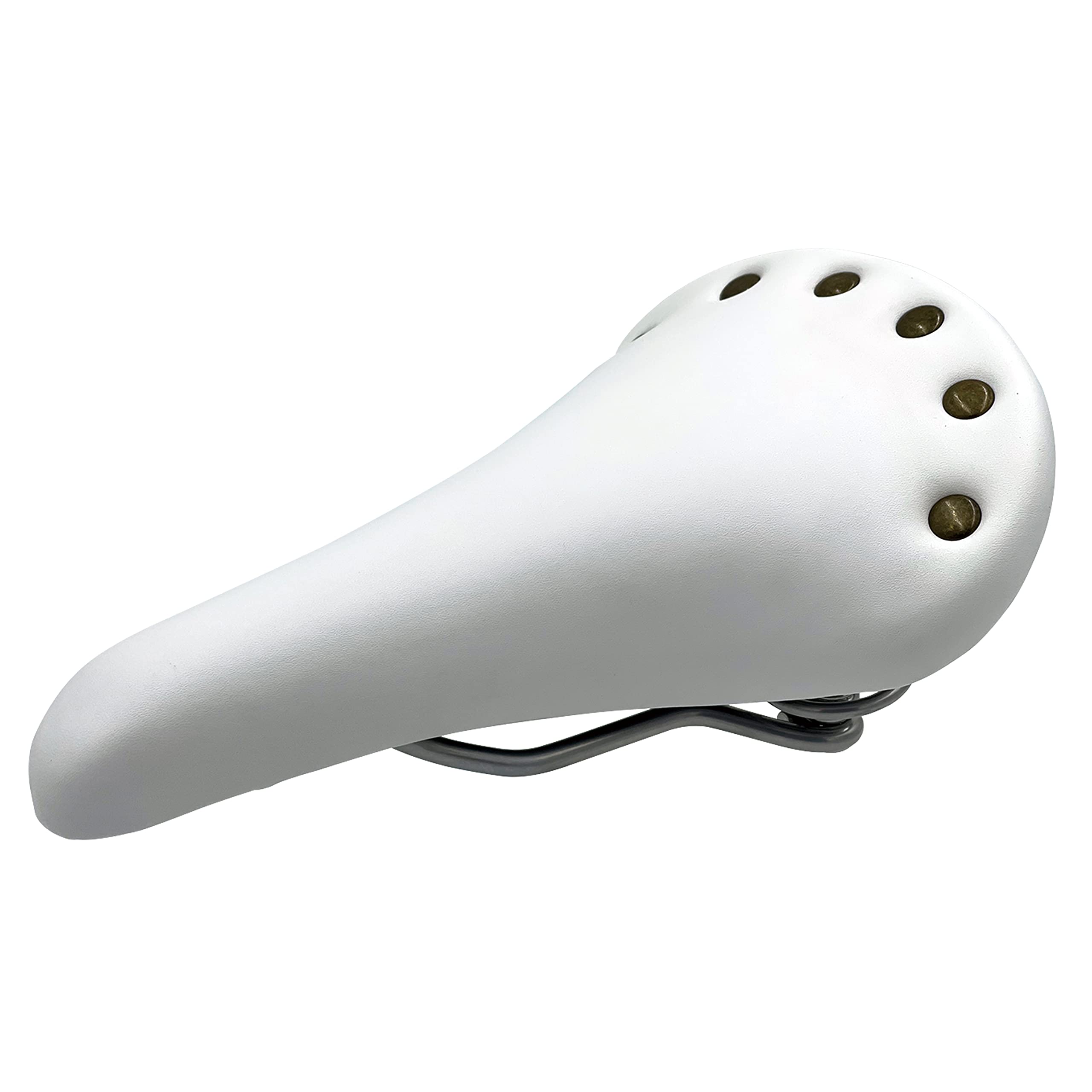NOGUCHI Bicycle Saddle Sports White [Studded Saddle] белый