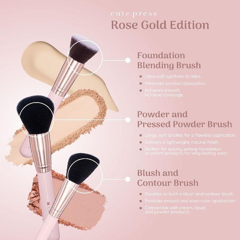 Cute Press - Rose Gold Edition Puderpinsel