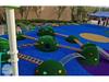 Simulation Blue Bentgrass Artificial Turf for Indoor & Outdoor Use: Petanque, Landscaping, Kindergarten Flooring & Wall Covering