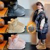 Girls Snow Boots New Winter Children's Velvet Thickened Large Cotton Shoes Girls Cold Warm Northeast Cotton Boots
