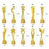 Crown Pentagram Competition Trophy Medal Golden Color Competition Award  Children Award Prize