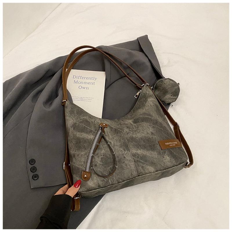 

Backpack Trend Fashion Casual Tote Bag New Simple Large Capacity Commuter Shoulder Bag Backpack чёрный