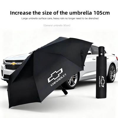 Auto Innenzubehör Auto Faltbarer Regenschirm Tragbar Für Chevrolet Cruze Sonic Silverado Trax Camaro Captiva Equinox Lacetti
