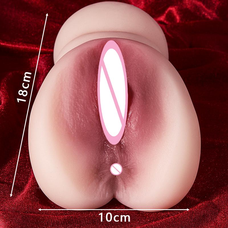 18 Artificial Pussy Sexuale Masturbba Men For Handjob Male Masturbator Vagina Adult Supplies Size Sex Toy Anal Silicone Pussy