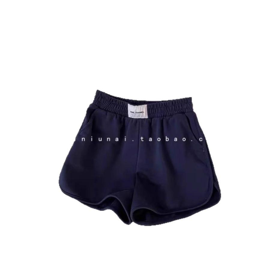 Women's Summer A-line High Waist Sports Shorts - Versatile Loose Fit for Running