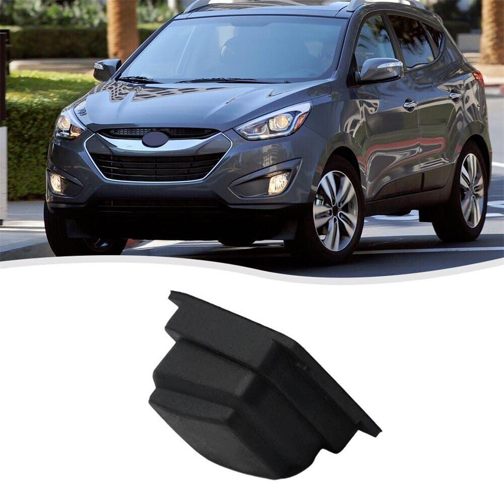 

New 2Pcs Front Door Handle Buckle Induction Button Black For Hyundai Tucson 2015- 20