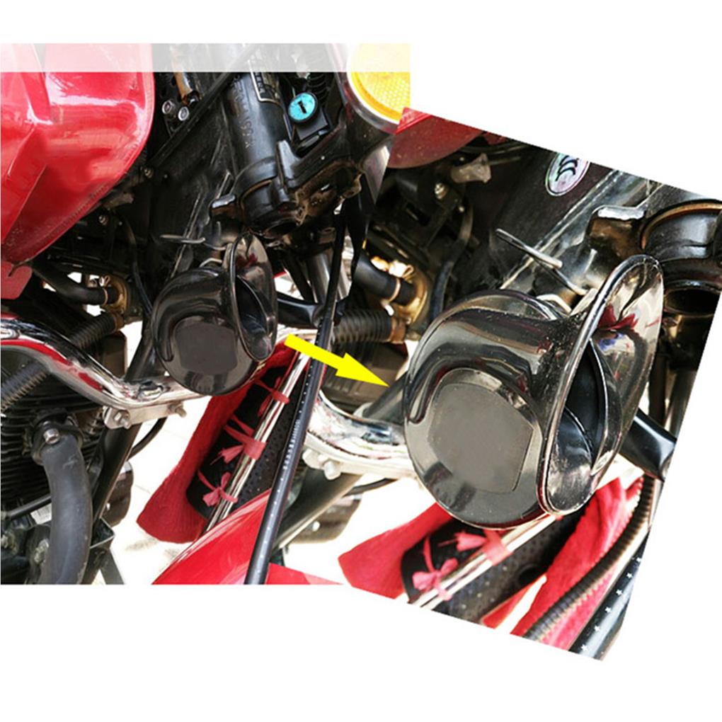 Motorcycle Modified Vehicle Power-assisted Electric Vehicle Snail Horn High Sound