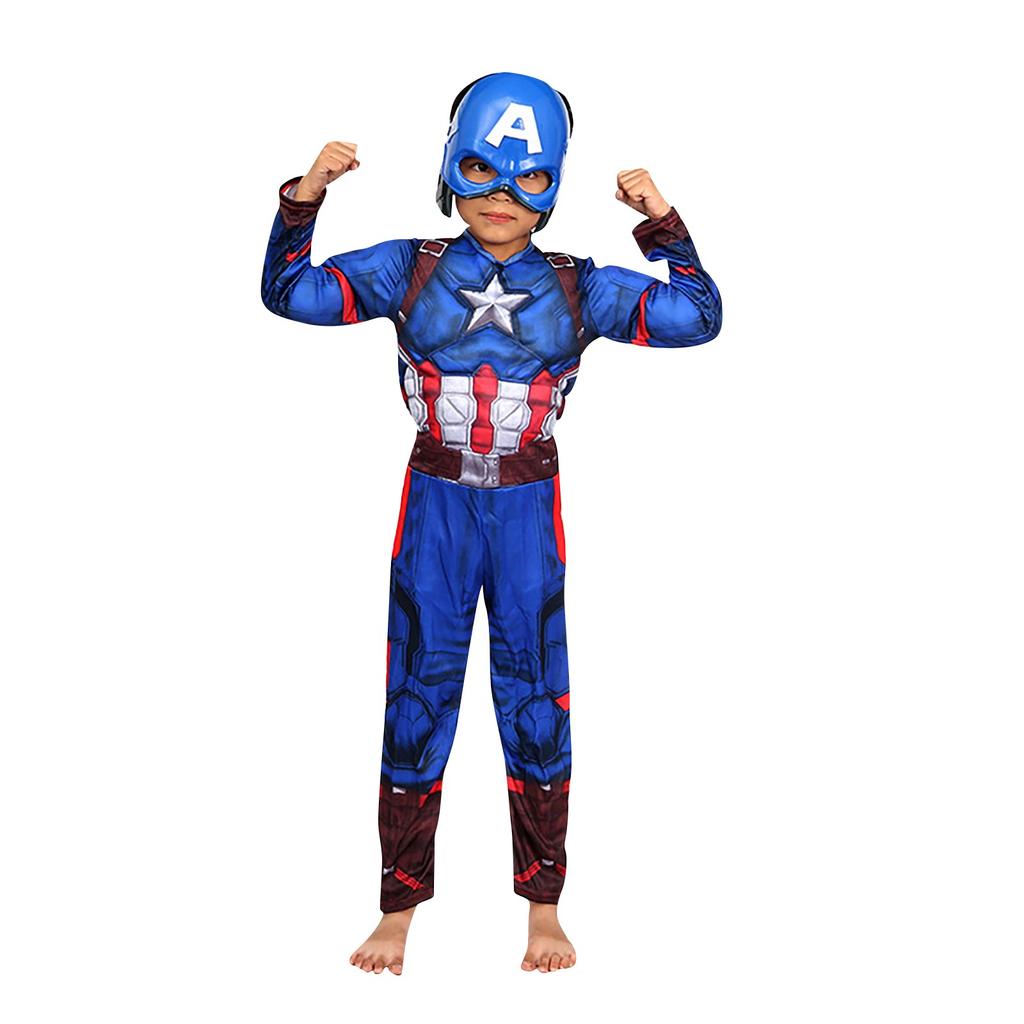 Halloween Children's Cartoon Heros Cloak Performance