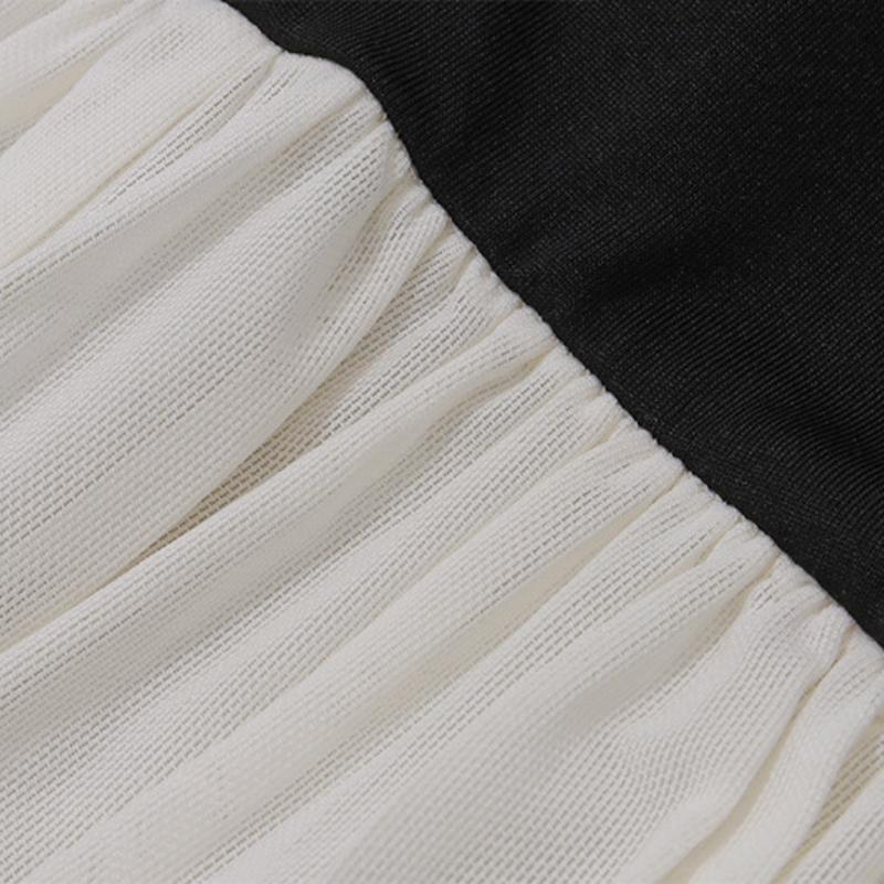 French Vintage Off Shoulder Dress Women Summer Fashion Slim Long Sleeve Slim High Waist Mini Dresses Girls Party Trendy Vacation Elegant Evening Dress