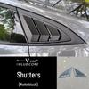 Changan UNIV Rear Triangle Window Trim Shark Gills Stickers